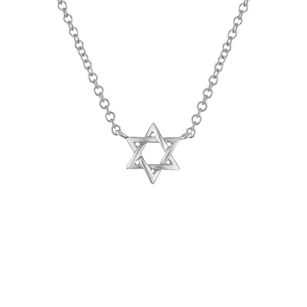 14KT GOLD MINI STAR  OF DAVID NECKLACE