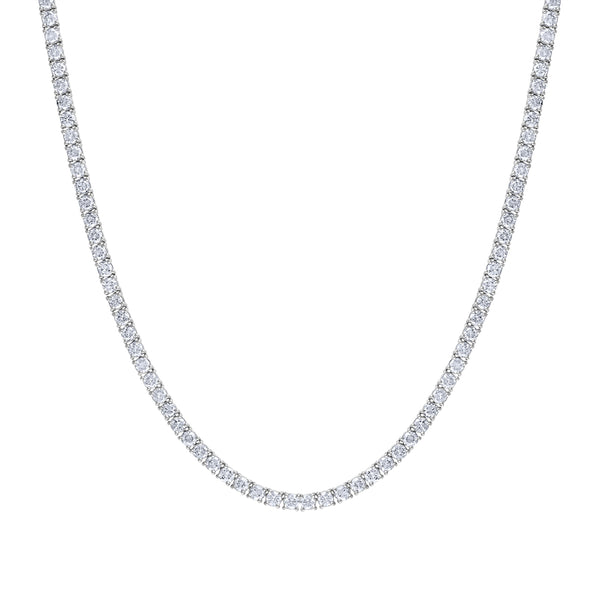 14KT GOLD DIAMOND TENNIS NECKLACE