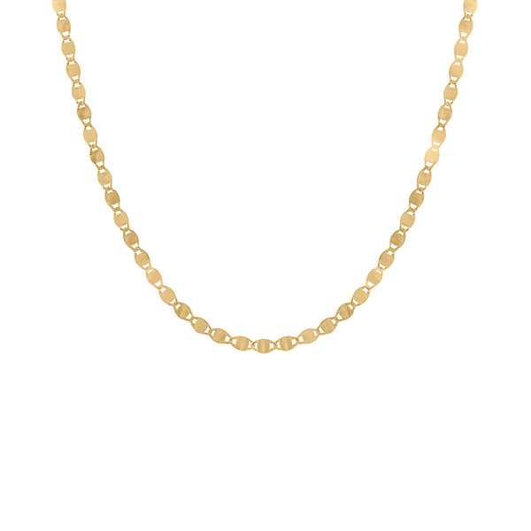 14KT GOLD "VALENTINO" CHAIN NECKLACE