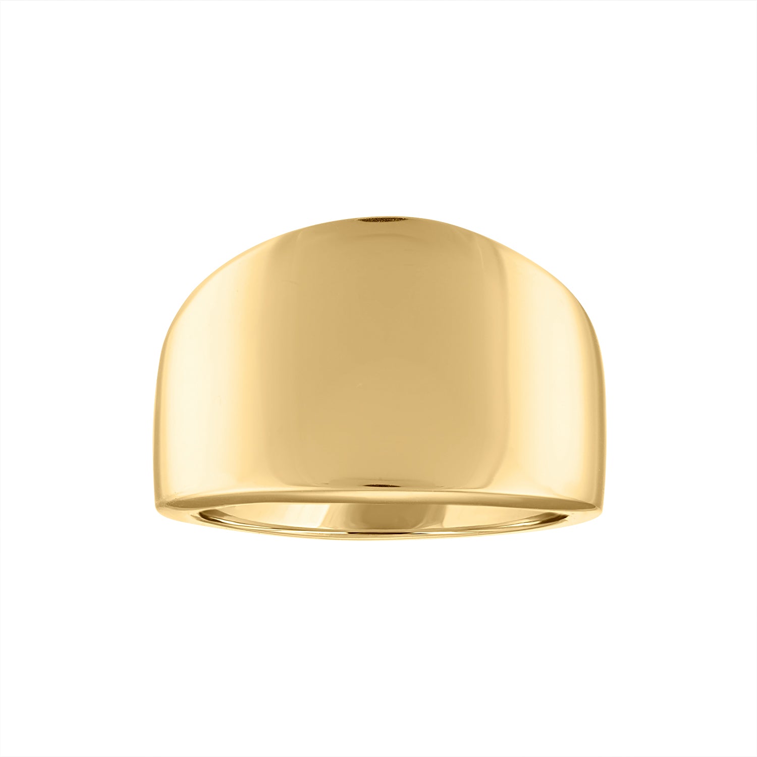 14KT GOLD WIDE RING